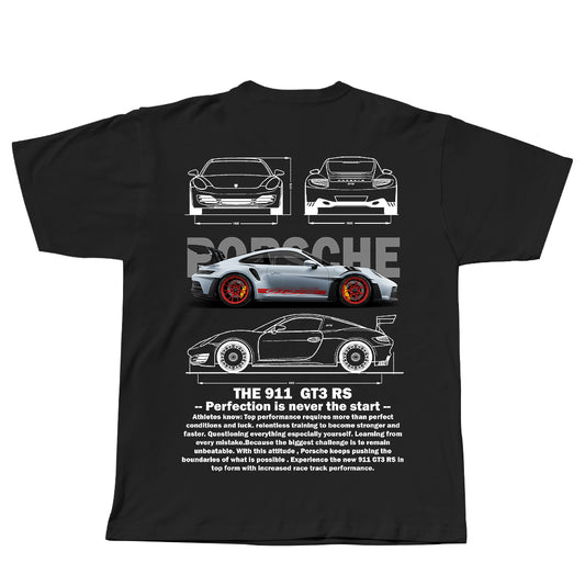 PORSCHE 911 GT3RS TSHIRT - INDIE APES