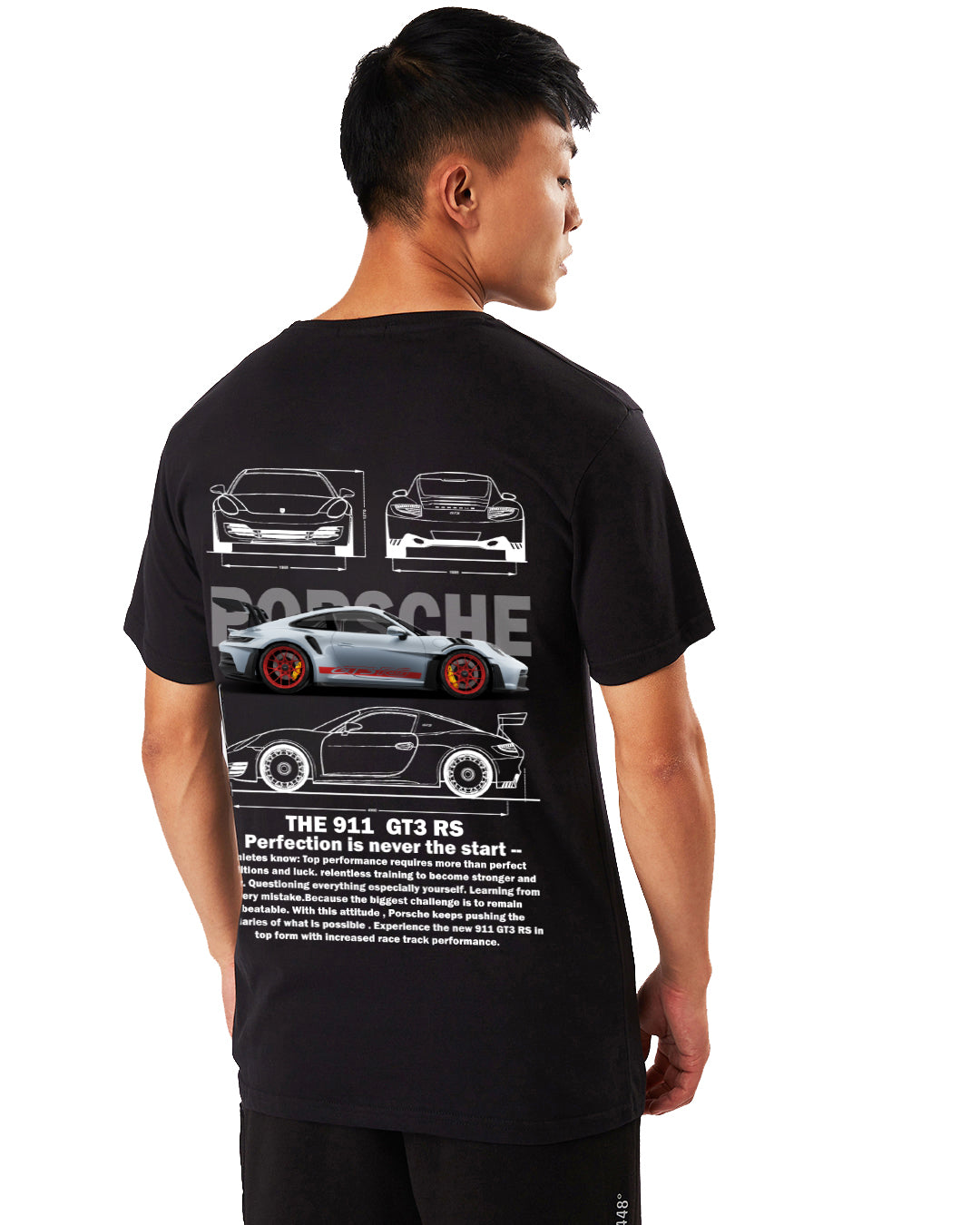 PORSCHE 911 GT3RS TSHIRT - INDIE APES