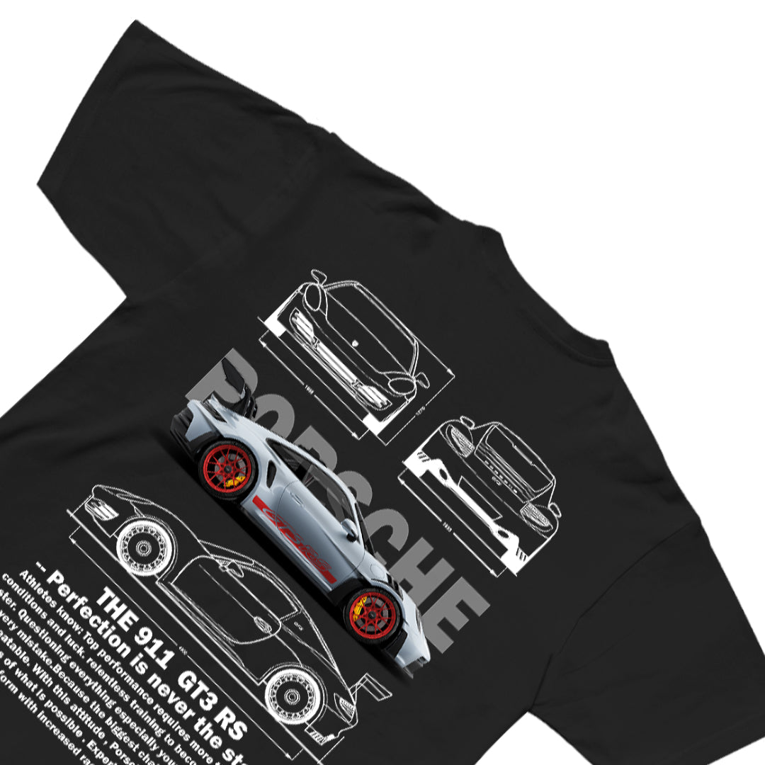 PORSCHE 911 GT3RS TSHIRT - INDIE APES