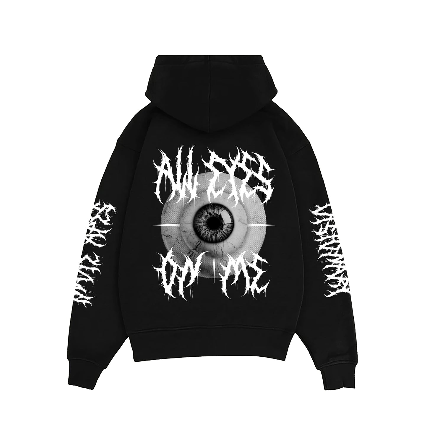 ALL EYES ON ME HEAVY WEIGHT 350 GSM OVERSIZED HOODIE - INDIE APES