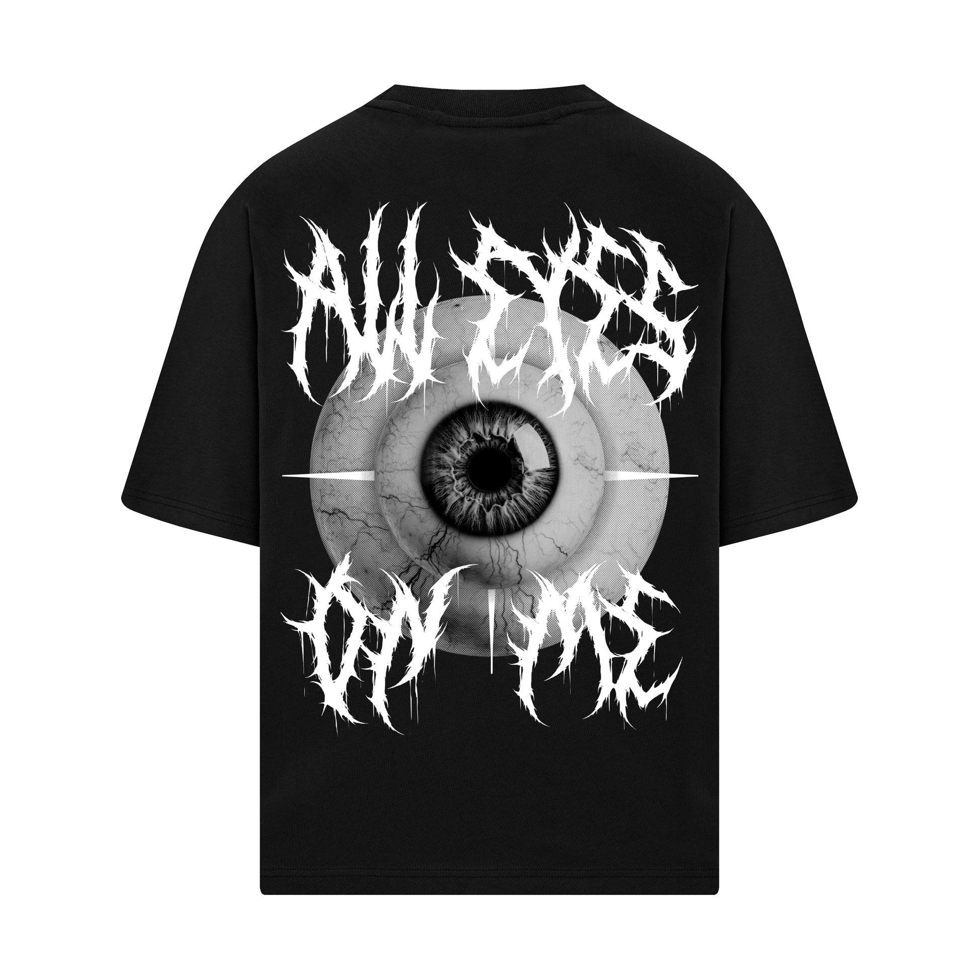 ALL EYES ON ME 240 GSM OVERSIZED TSHIRT - INDIE APES