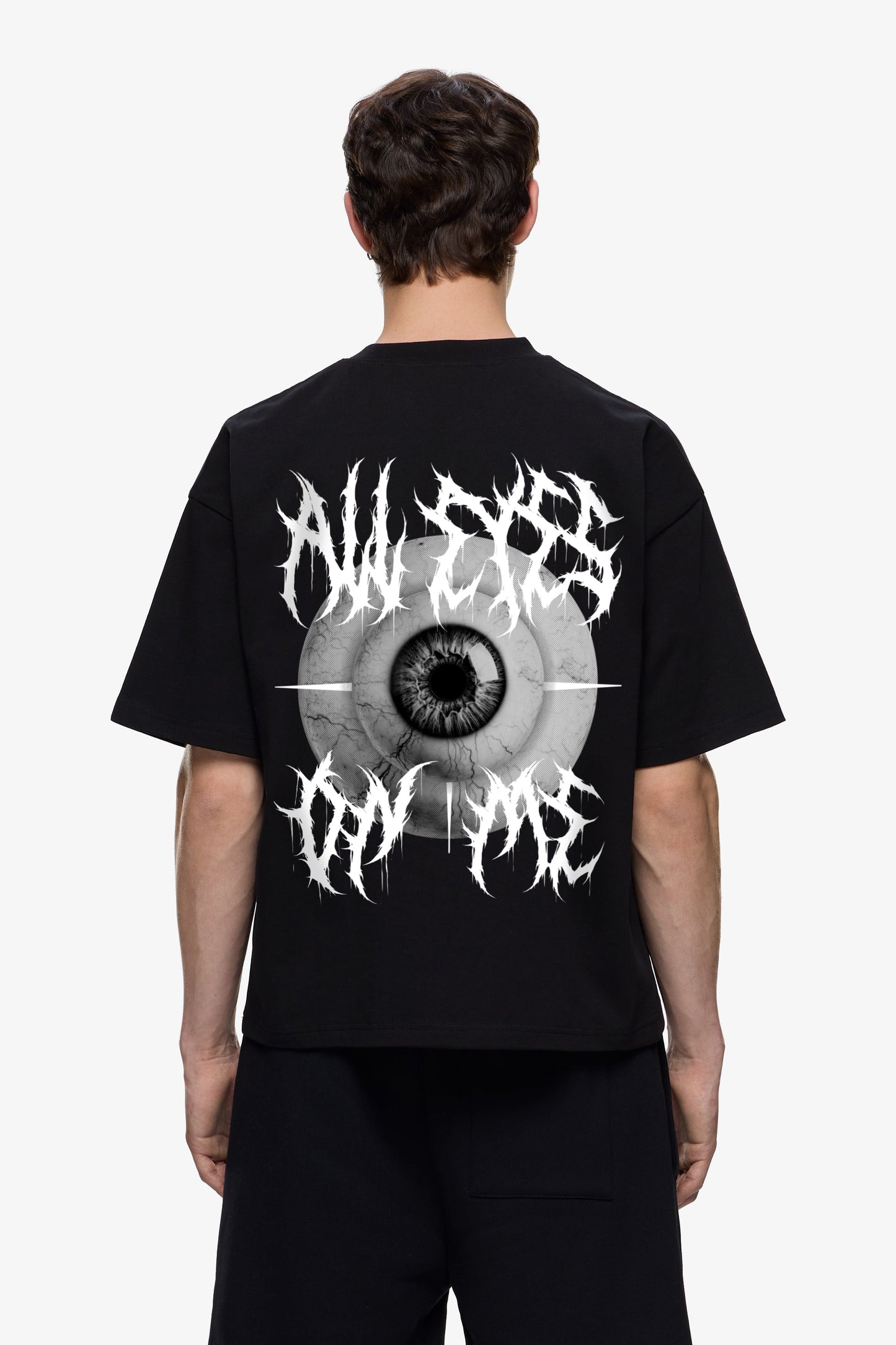 ALL EYES ON ME 240 GSM OVERSIZED TSHIRT - INDIE APES