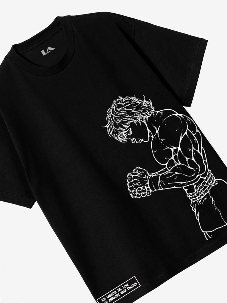 Baki Hanma Regular Fit T-Shirt - INDIE APES