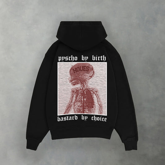 HOUES HEAVY WEIGHT REGULAR FIT HOODIE - INDIE APES