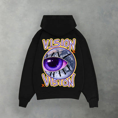 VISION HEAVY WEIGHT REGULAR FIT HOODIE - INDIE APES