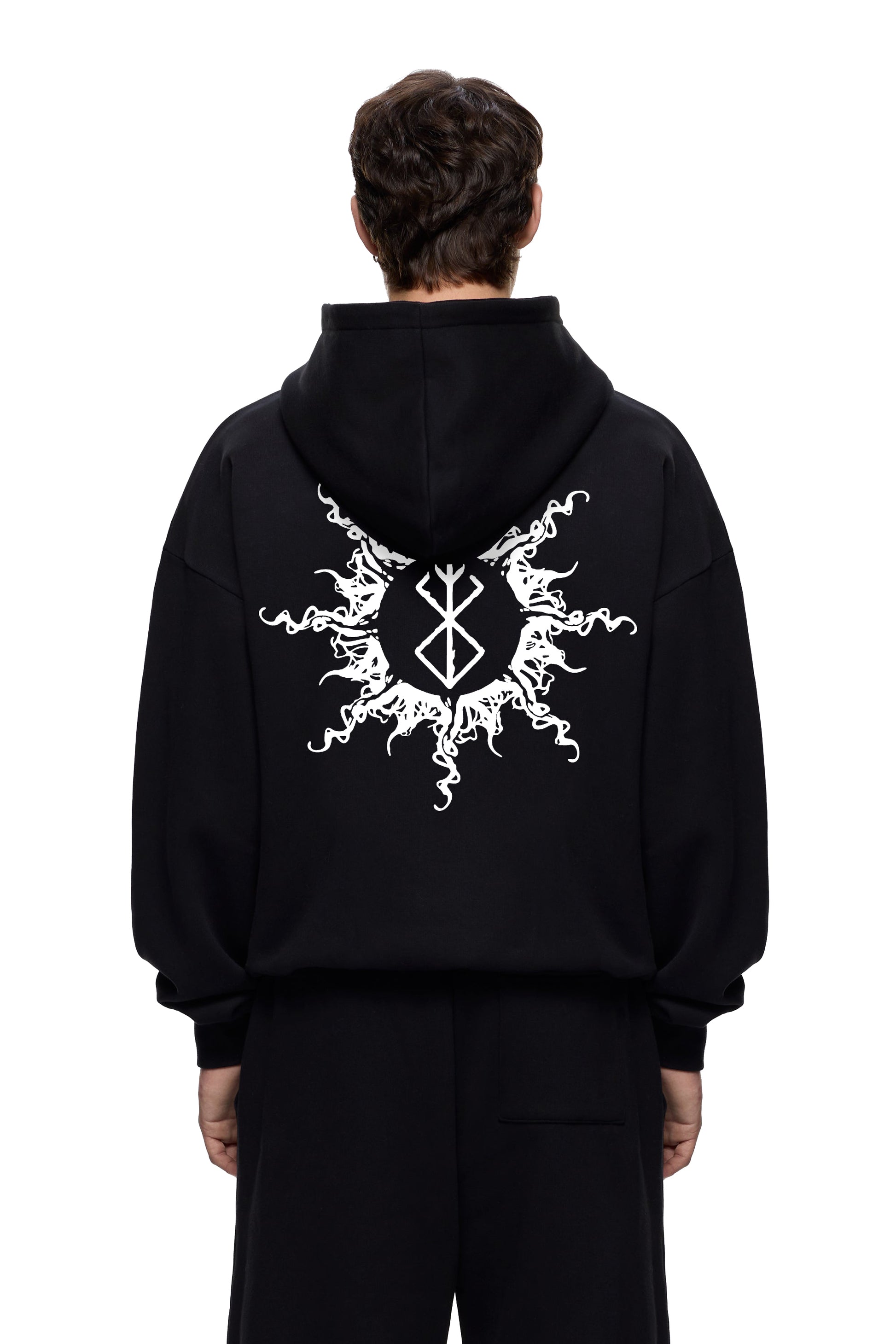 BERSERK HEAVY WEIGHT 350 GSM OVERSIZED HOODIE - INDIE APES