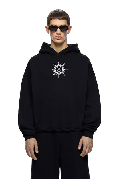 BERSERK HEAVY WEIGHT 350 GSM OVERSIZED HOODIE - INDIE APES