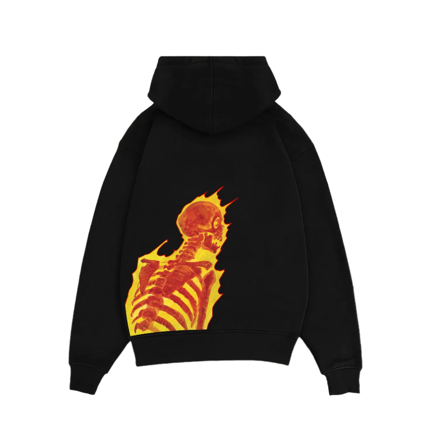 skeleton oversized hoodie