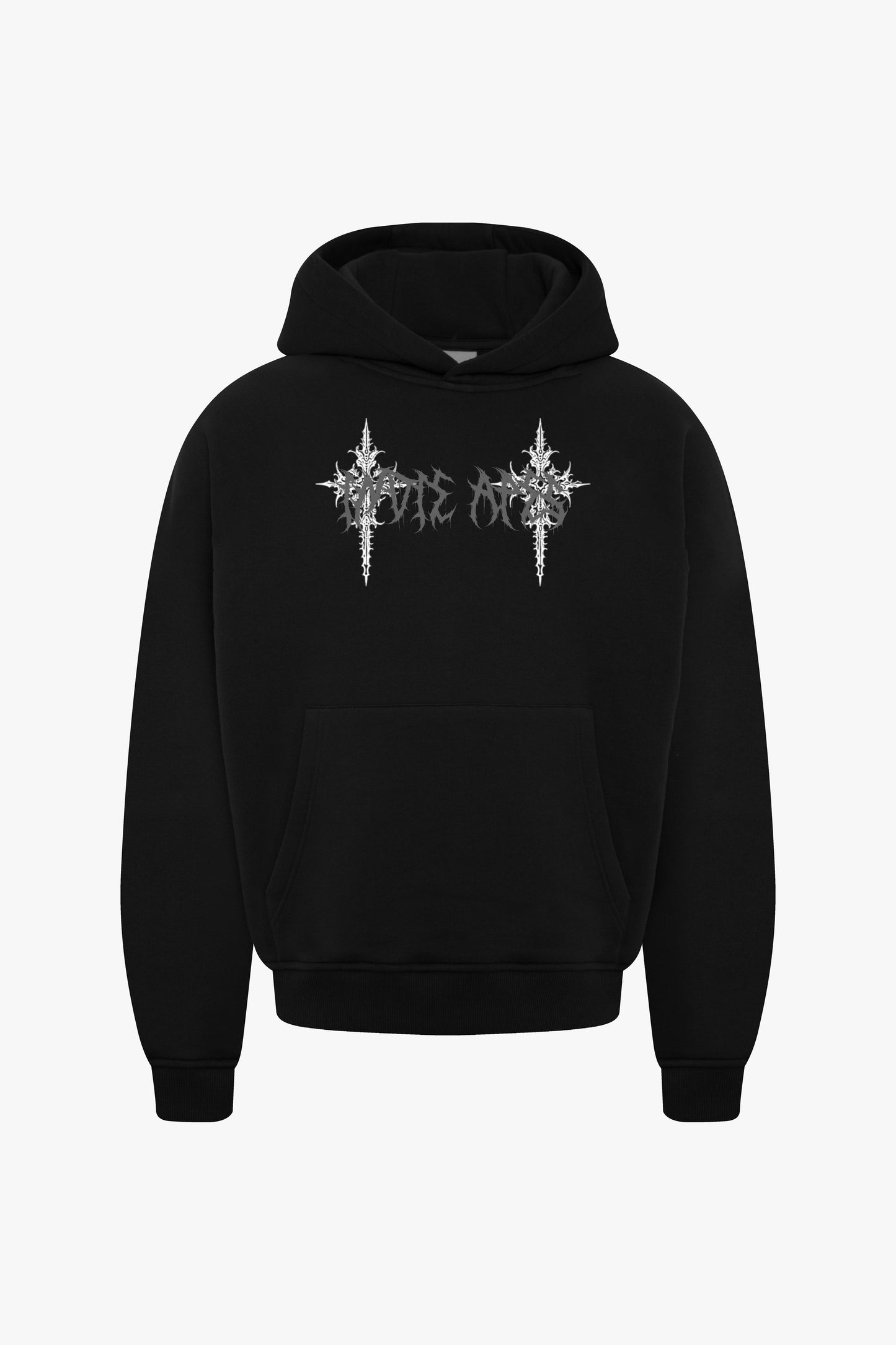 GOTHIC HEAVY WEIGHT 350 GSM OVERSIZED HOODIE - INDIE APES