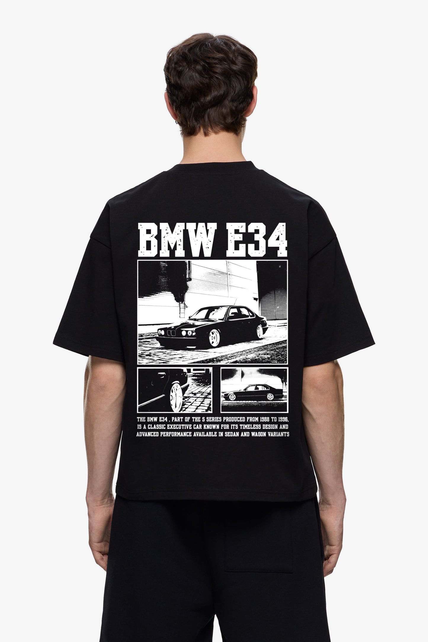 BMW E34 OVERSIZED TSHIRT - INDIE APES