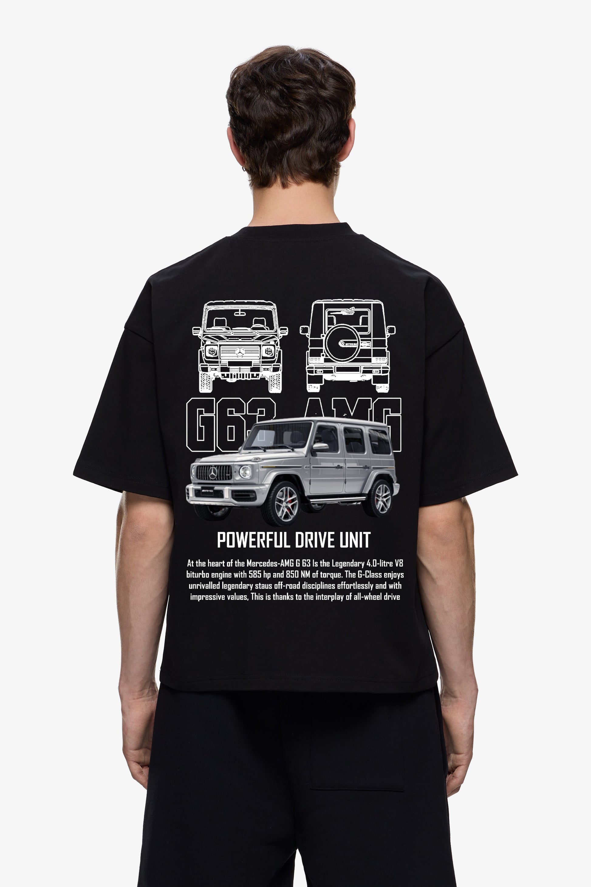 G WAGON OVERSIZED TSHIRT - INDIE APES