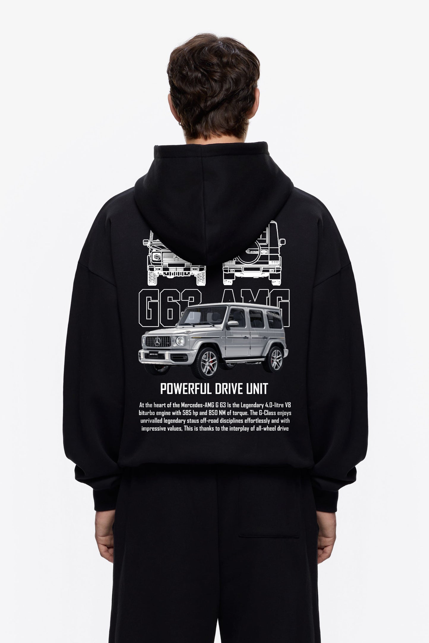 G WAGON HEAVY WEIGHT OVERSIZED HOODIE - INDIE APES