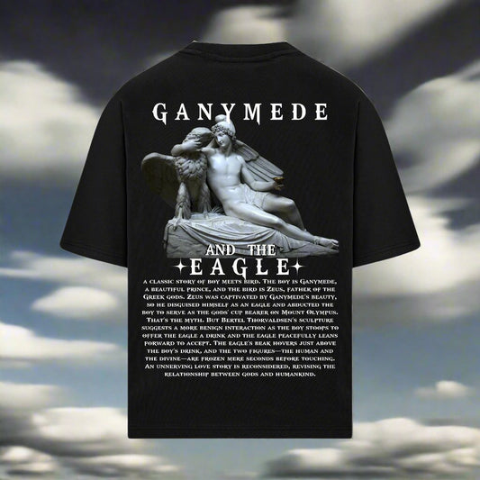 GANYMEDE 240 GSM OVERSIZED TSHIRT - INDIE APES