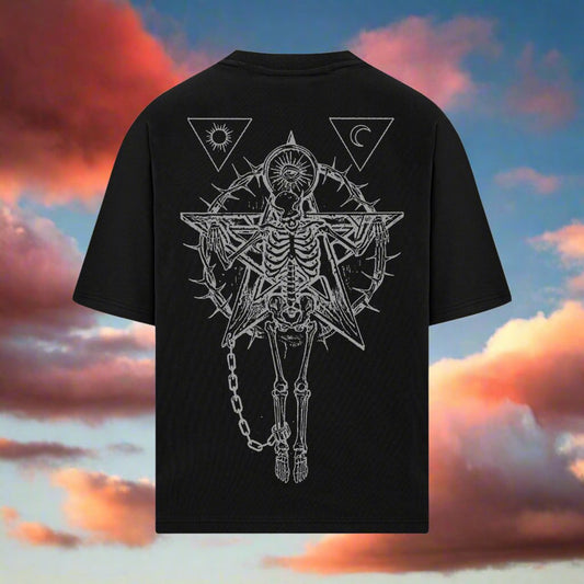 DEATH 240 GSM OVERSIZED TSHIRT - INDIE APES