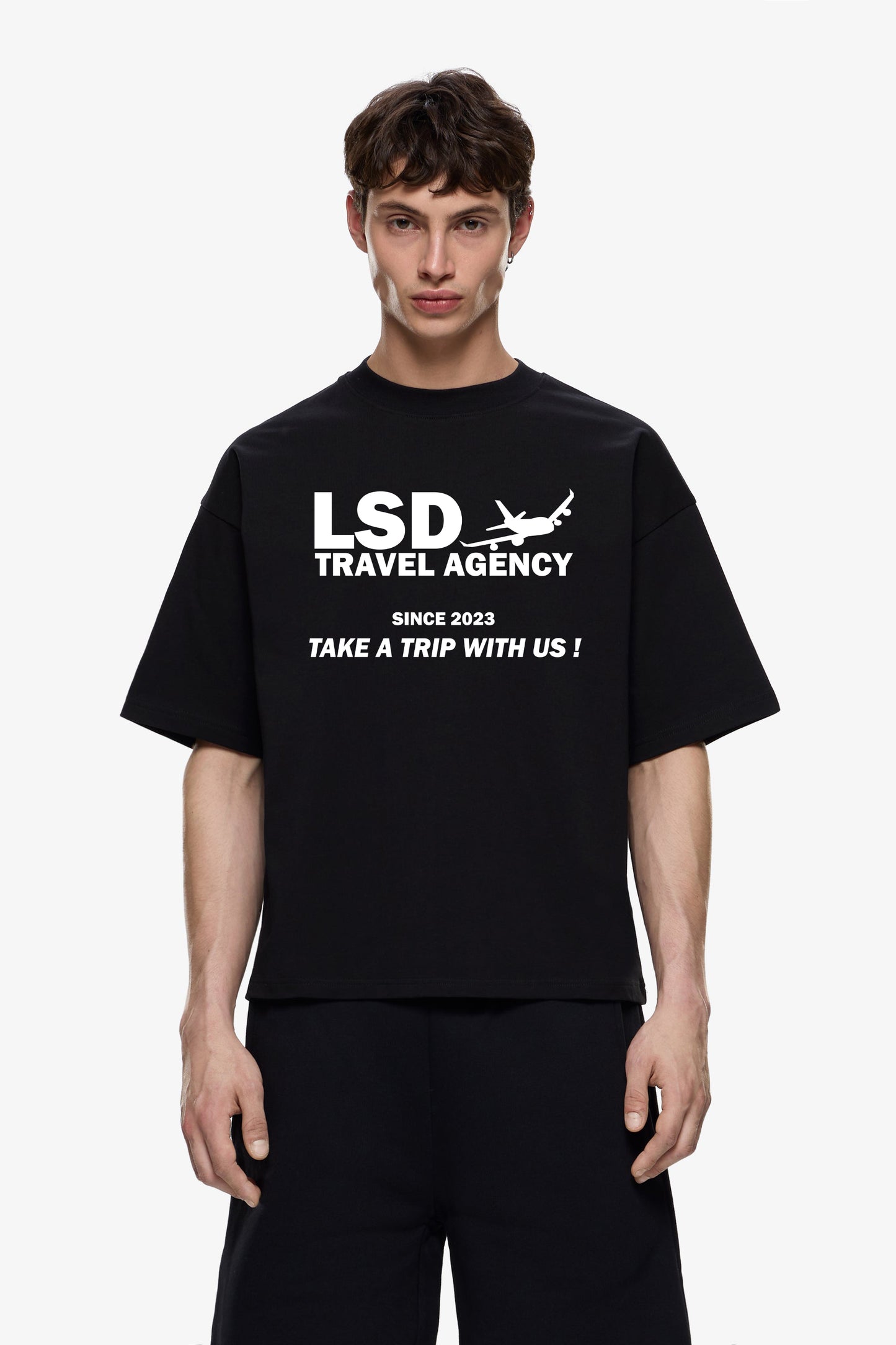 LSD TRAVEL AGENCY OVERSIZED TSHIRT - INDIE APES