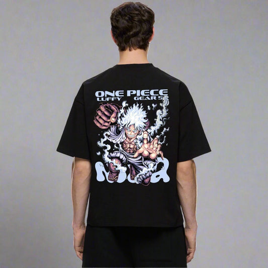 MONKEY D LUFFY 240 GSM OVERSIZED TSHIRT - INDIE APES