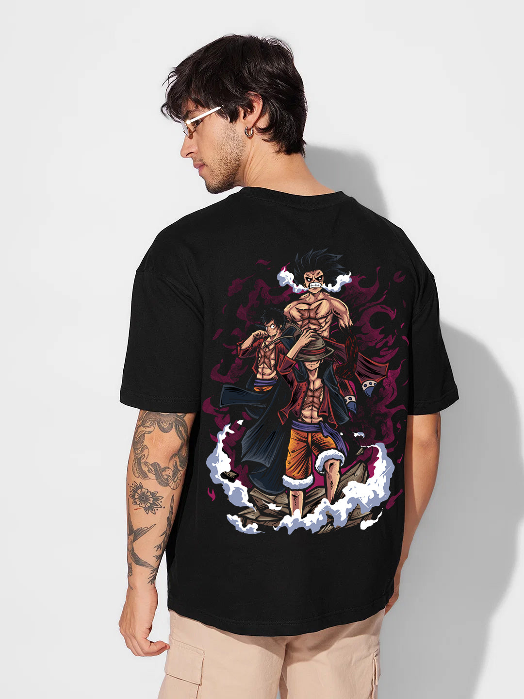 LUFFY ONE PIECE OVERSIZED T-SHIRT - INDIE APES