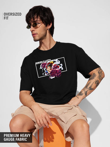 LUFFY ONE PIECE OVERSIZED T-SHIRT - INDIE APES