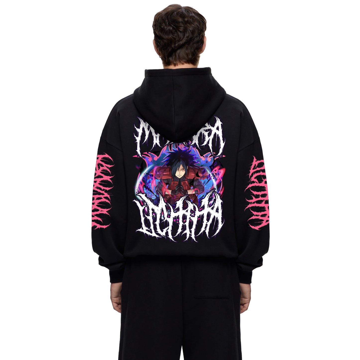 MADARA UCHIHA HEAVY WEIGHT OVERSIZED HOODIE - INDIE APES