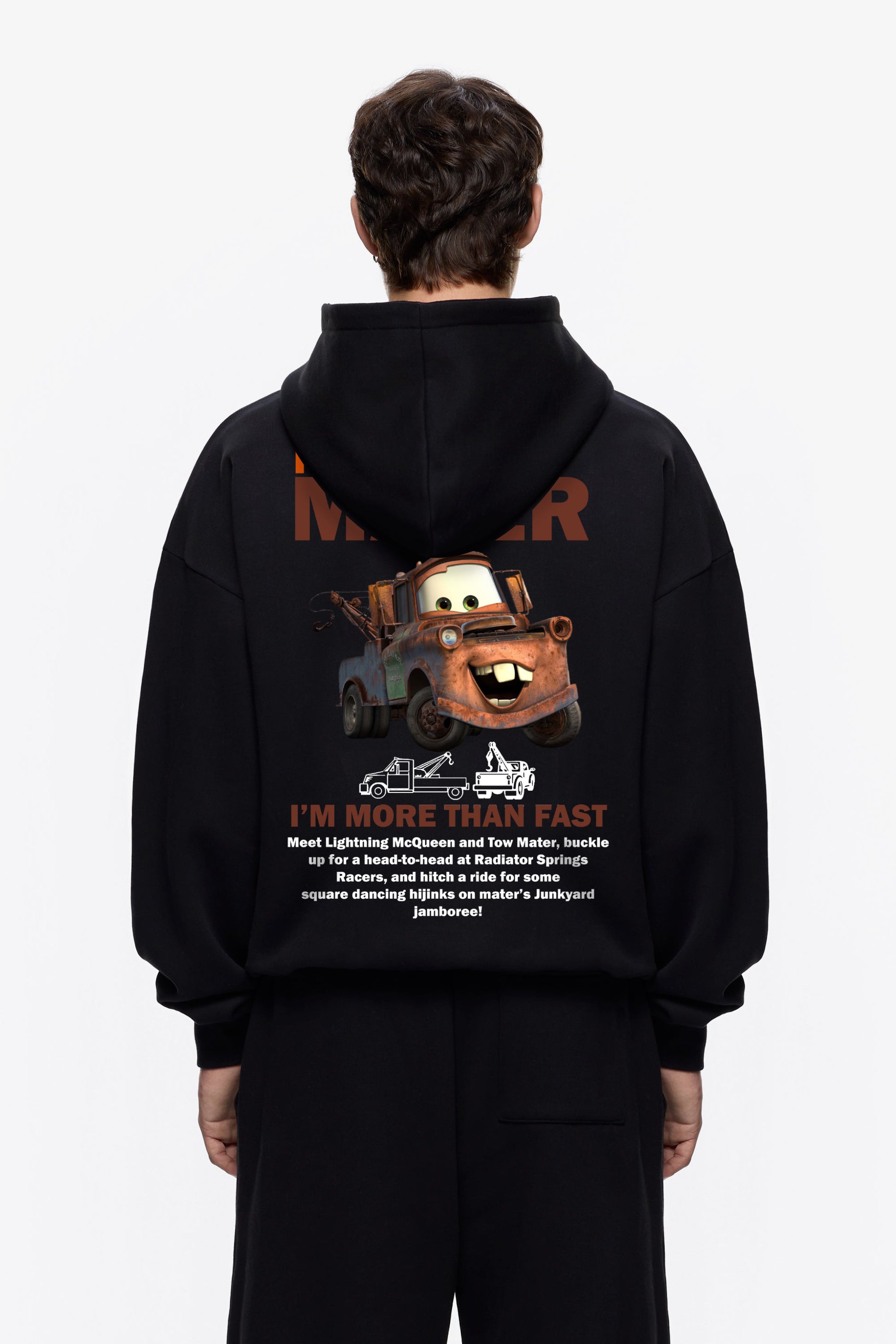 MATER HEAVY WEIGHT OVERSIZED HOODIE - INDIE APES