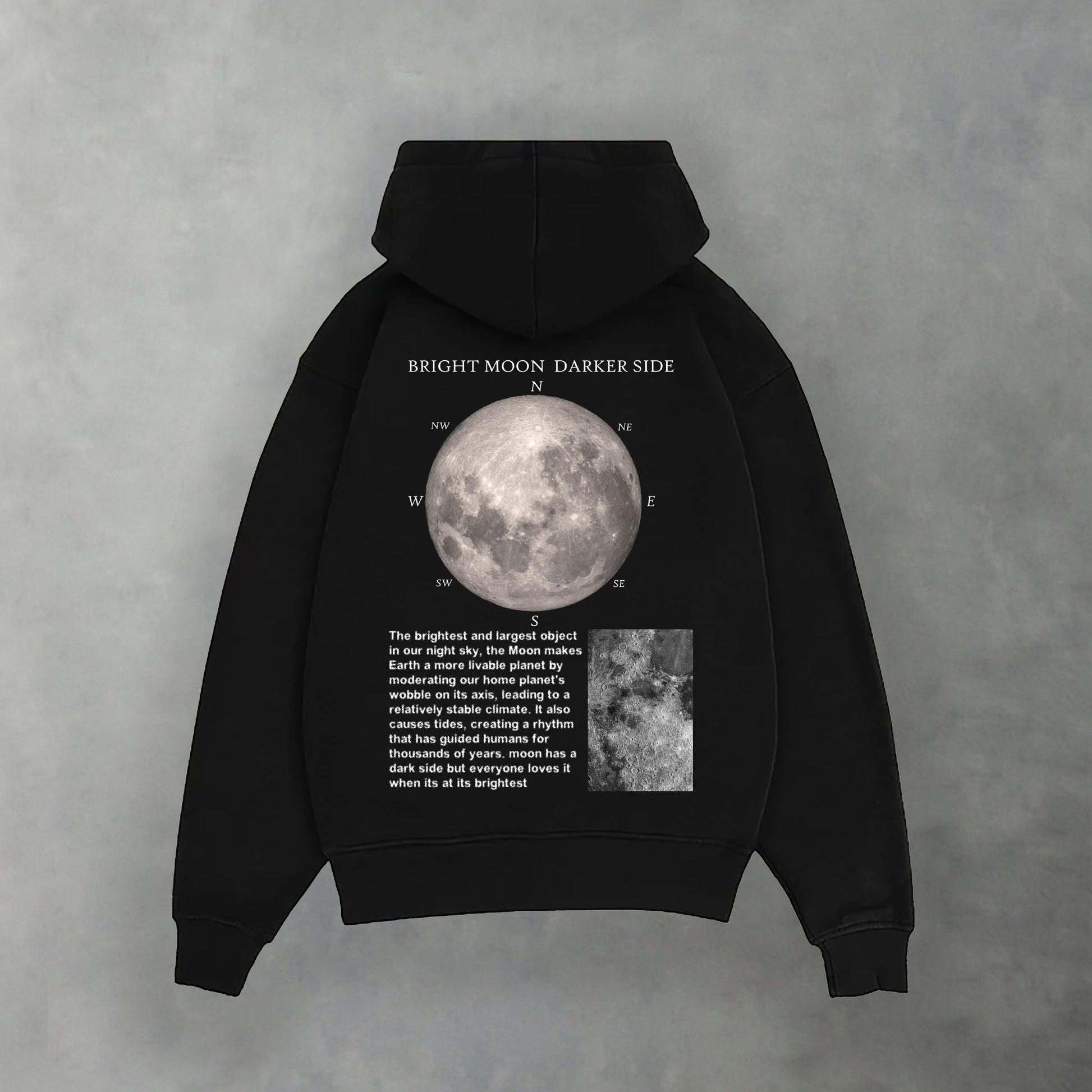 MOON 300 GSM HOODIE - INDIE APES