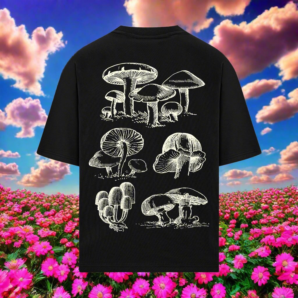 MUSHROOM OVERSIZED TSHIRT - INDIE APES