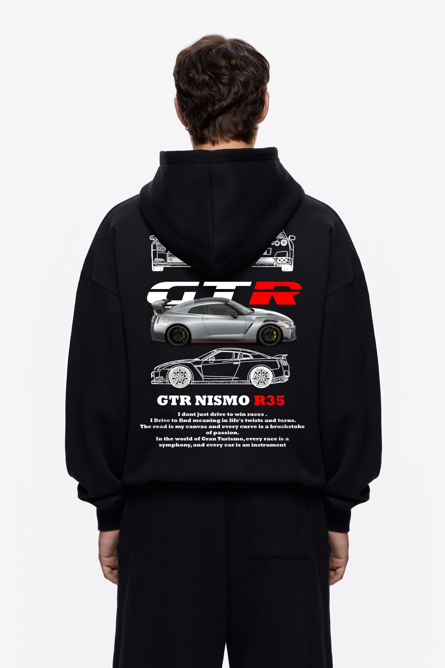 GTR HEAVY WEIGHT OVERSIZED HOODIE - INDIE APES