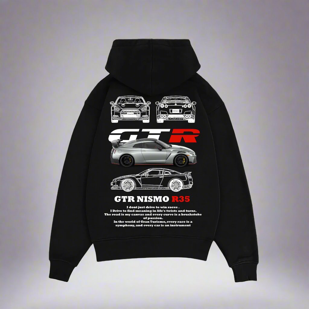 GTR HEAVY WEIGHT OVERSIZED HOODIE - INDIE APES