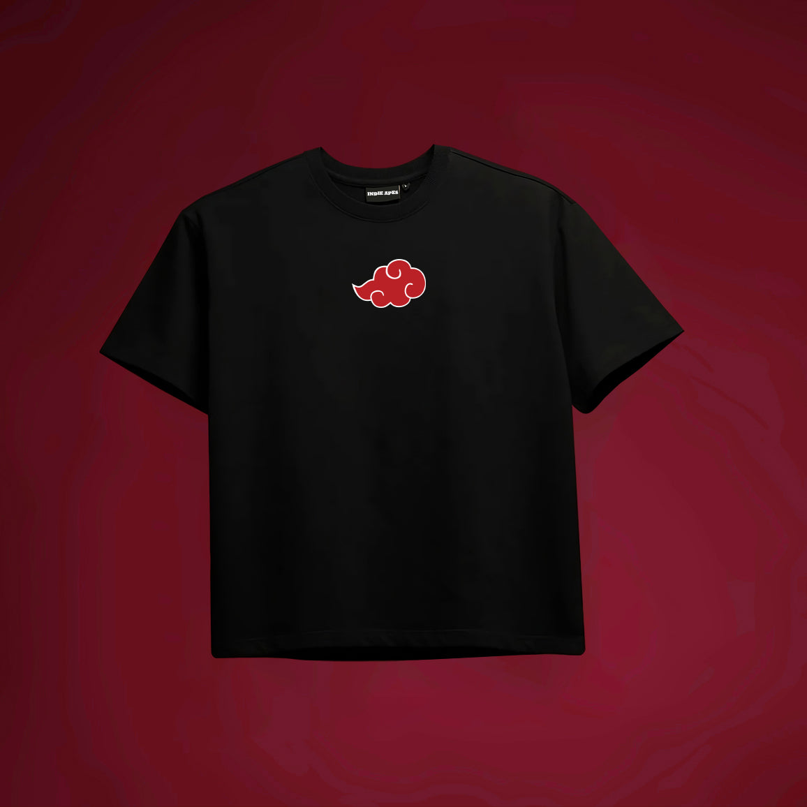 AKATSUKI PAIN OVERSIZED BLACK TSHIRT - INDIE APES