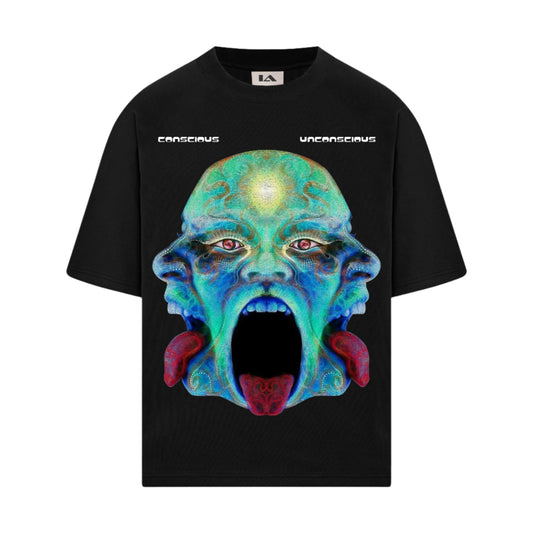 UNCONSCIOUS MIND OVERSIZED TSHIRT - INDIE APES