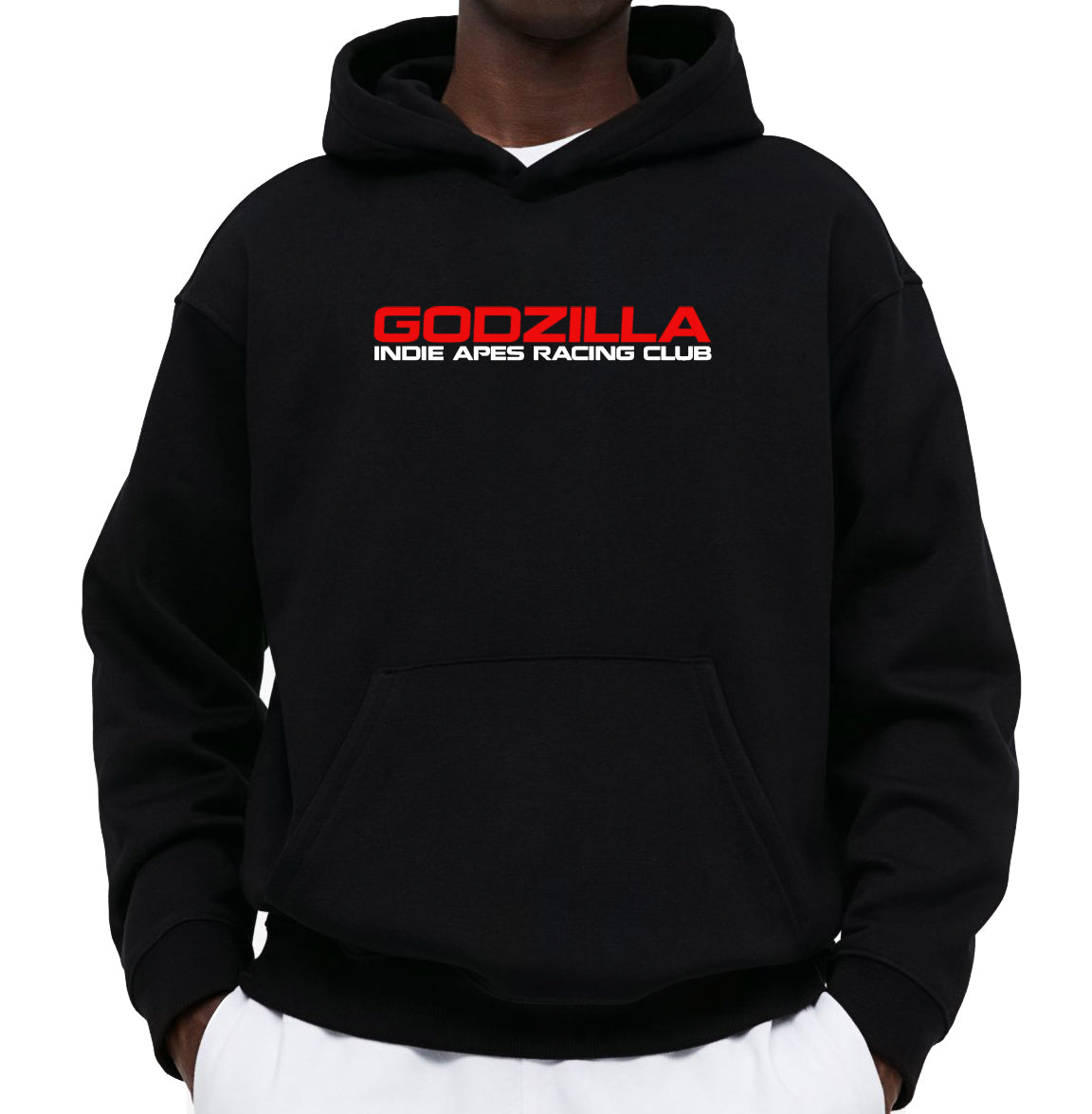 GODZILLA R32 HEAVY WEIGHT OVERSIZED HOODIE - INDIE APES