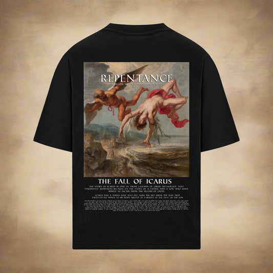 REPENTANCE OVERSIZED 240 GSM TSHIRT - INDIE APES