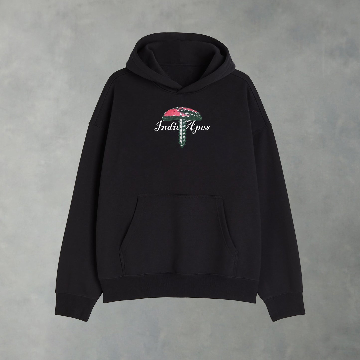 CULT MIND HEAVY WEIGHT REGULAR FIT HOODIE - INDIE APES