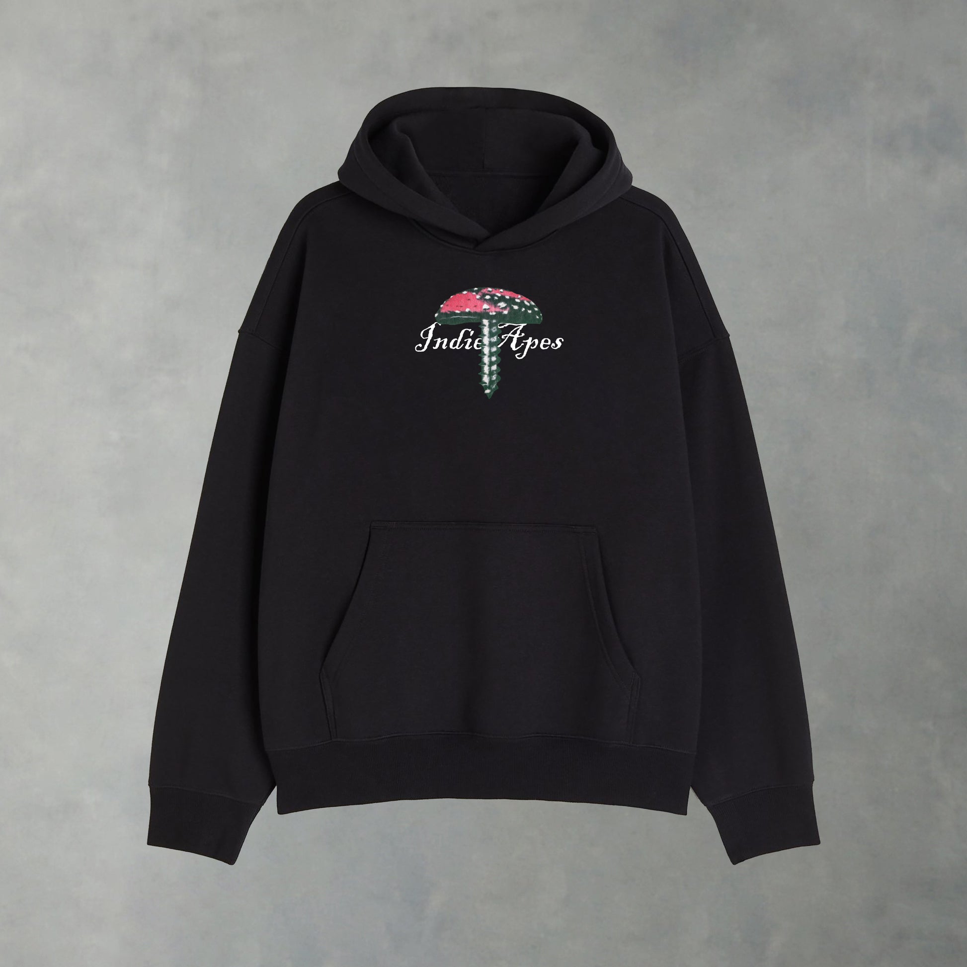 CULT MIND HEAVY WEIGHT REGULAR FIT HOODIE - INDIE APES