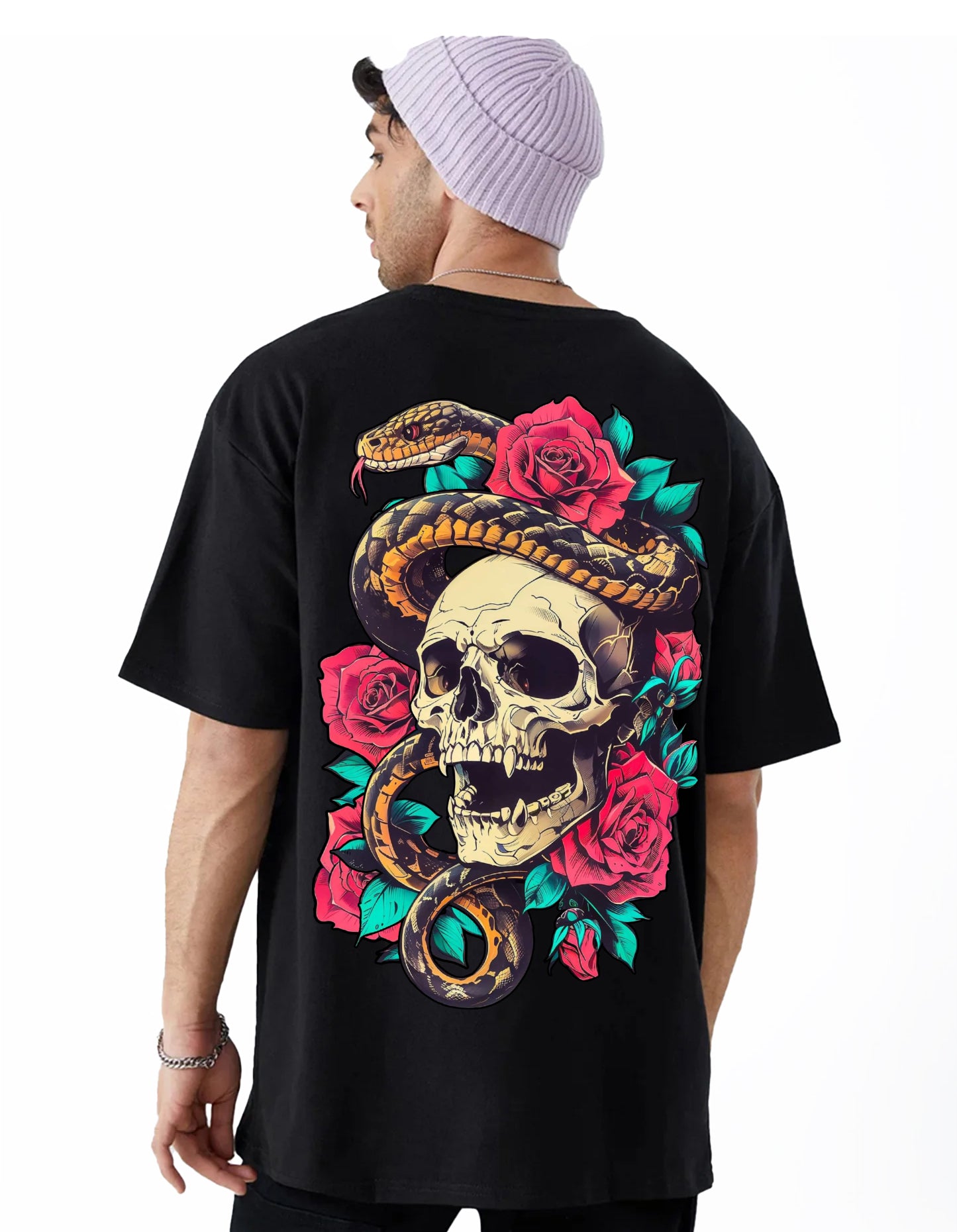 Skeleton Regular Fit T-Shirt - INDIE APES