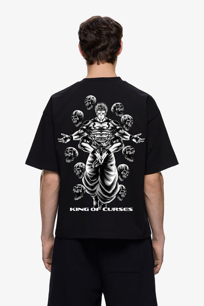 SUKUNA 240 GSM OVERSIZED TSHIRT - INDIE APES