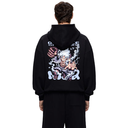 LUFFY HEAVY WEIGHT 350 GSM OVERSIZED HOODIE - INDIE APES