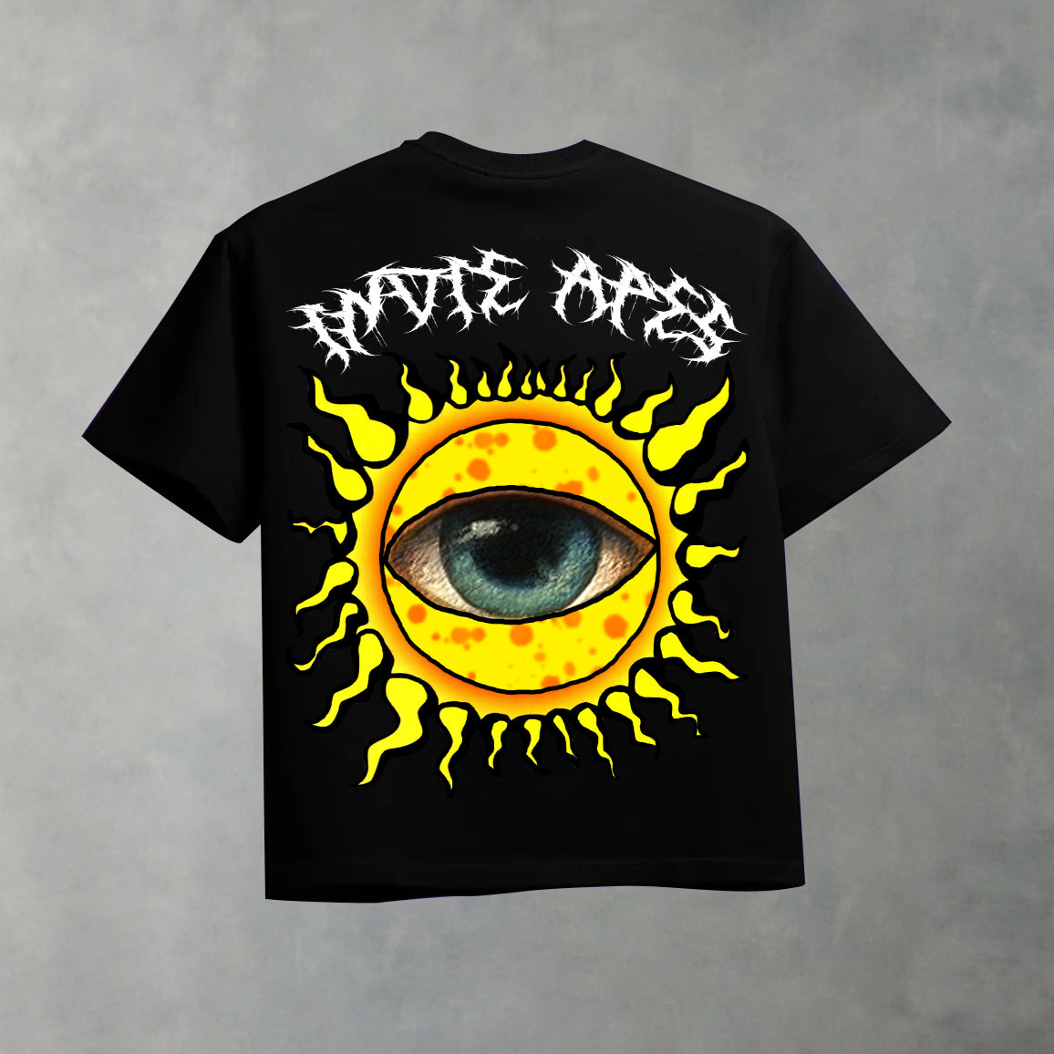 EYE VISION OVERSIZED 240 GSM TSHIRT - INDIE APES