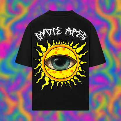 EYE VISION OVERSIZED 240 GSM TSHIRT - INDIE APES