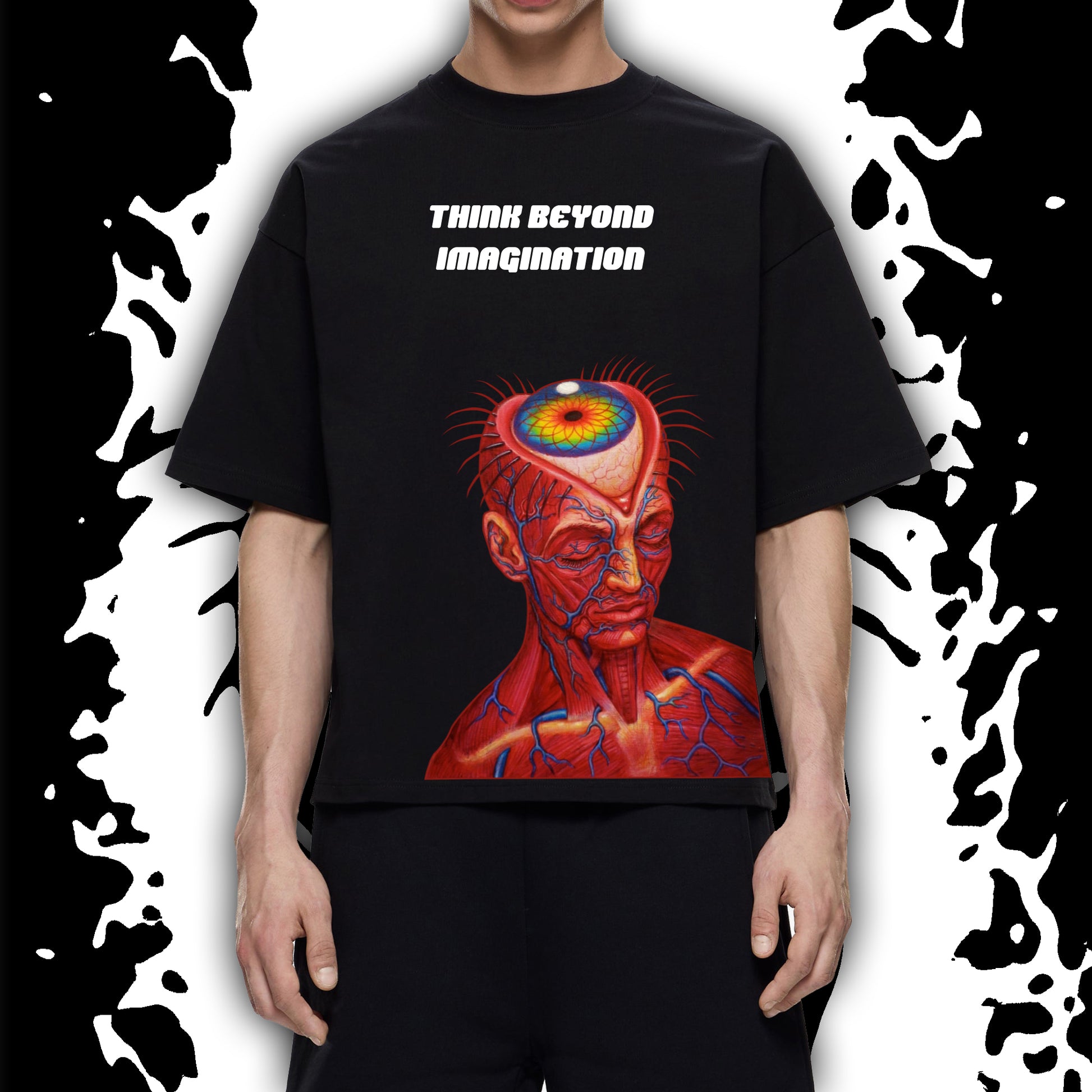 BEYOND IMAGINATION OVERSIZED TSHIRT - INDIE APES