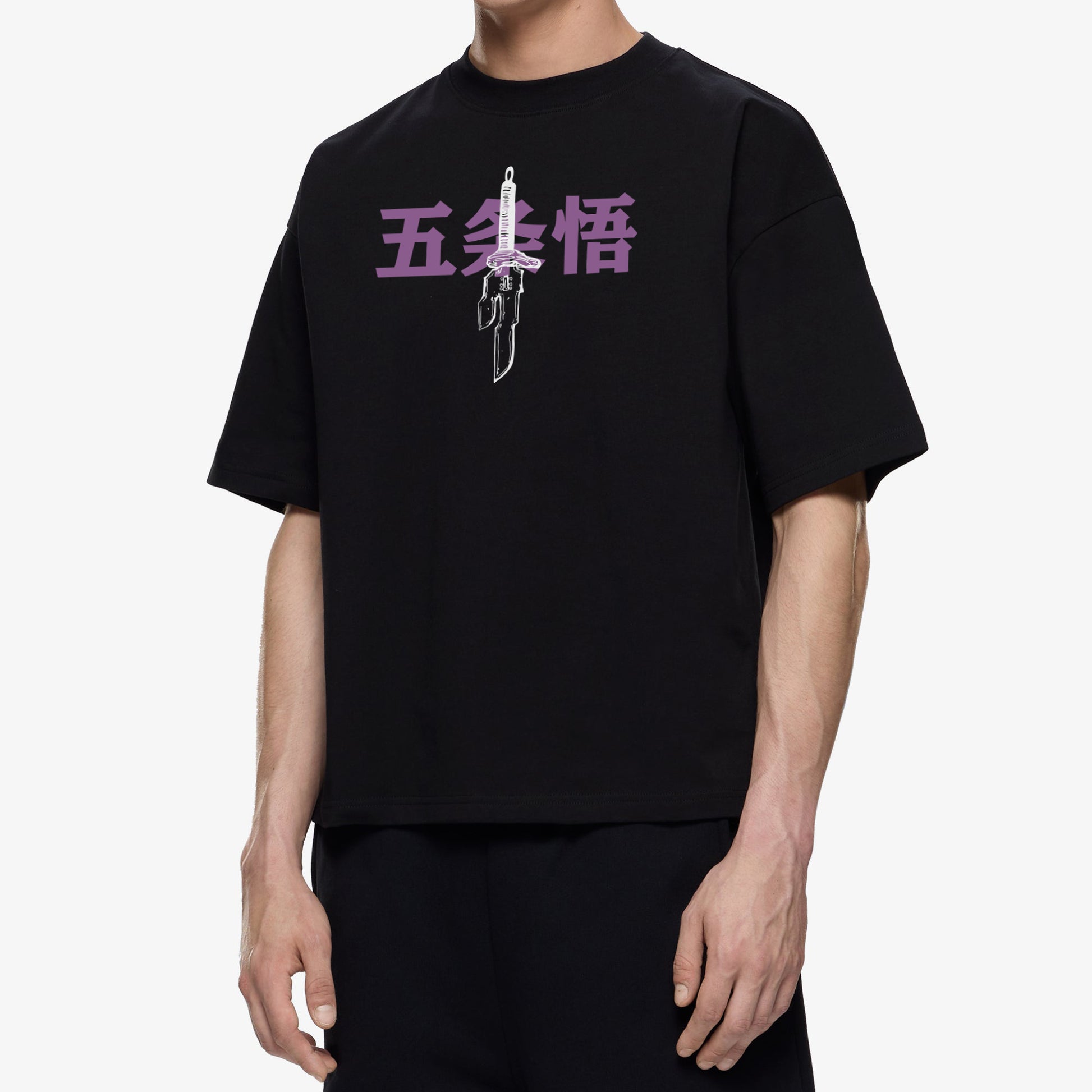 Toji Fushiguro Oversized black T-Shirt - INDIE APES