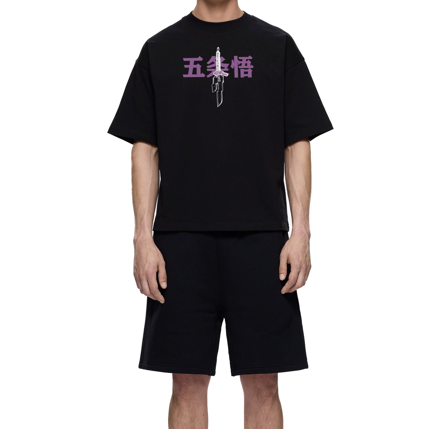 Toji Fushiguro Oversized black T-Shirt - INDIE APES