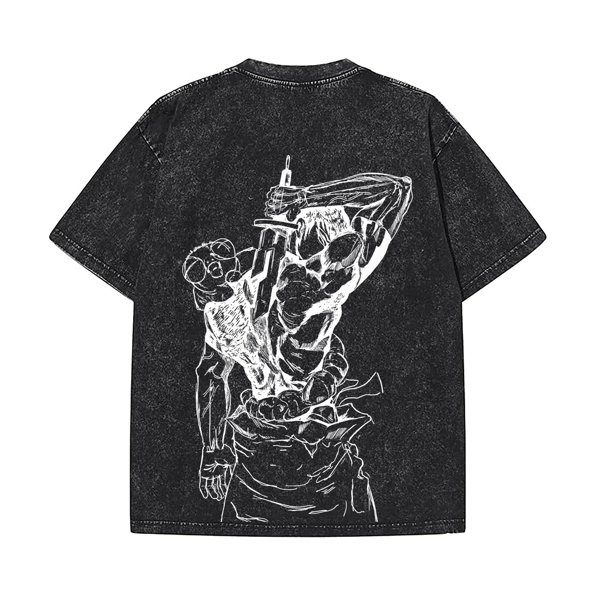 TOJI FUSHIGURO VINTAGE OVERSIZED TSHIRT - INDIE APES