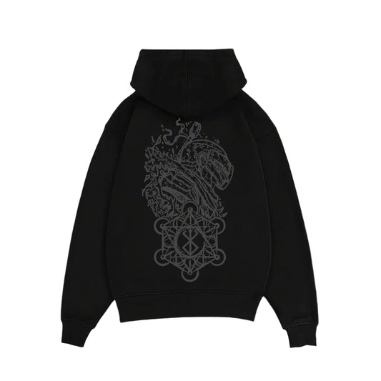 BERSERK HEAVY WEIGHT OVERSIZED HOODIE - INDIE APES