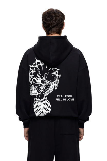 REAL JOKER HEAVY WEIGHT 350 GSM OVERSIZED HOODIE - INDIE APES