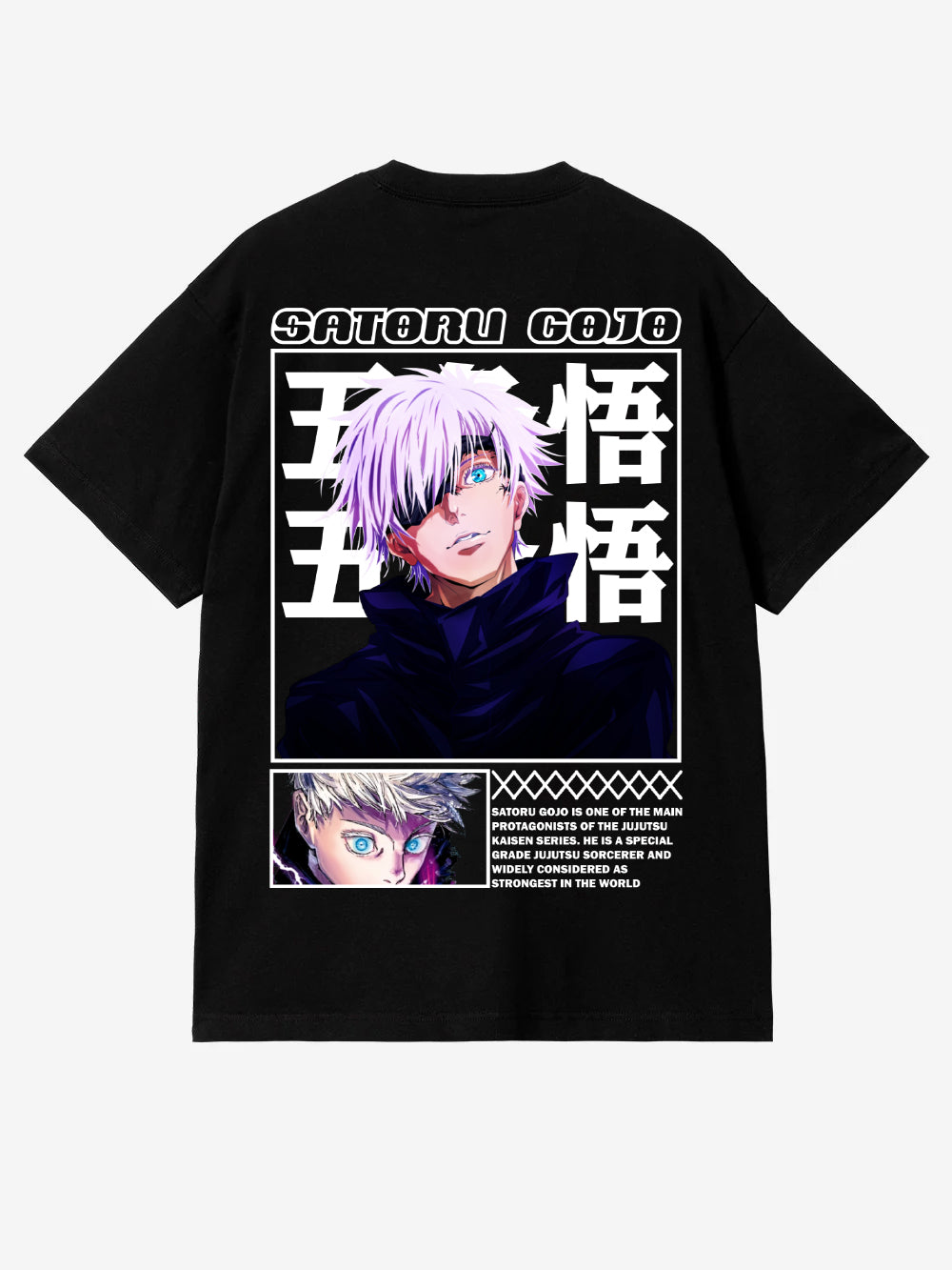 Satoru Gojo Regular Fit T-Shirt - INDIE APES