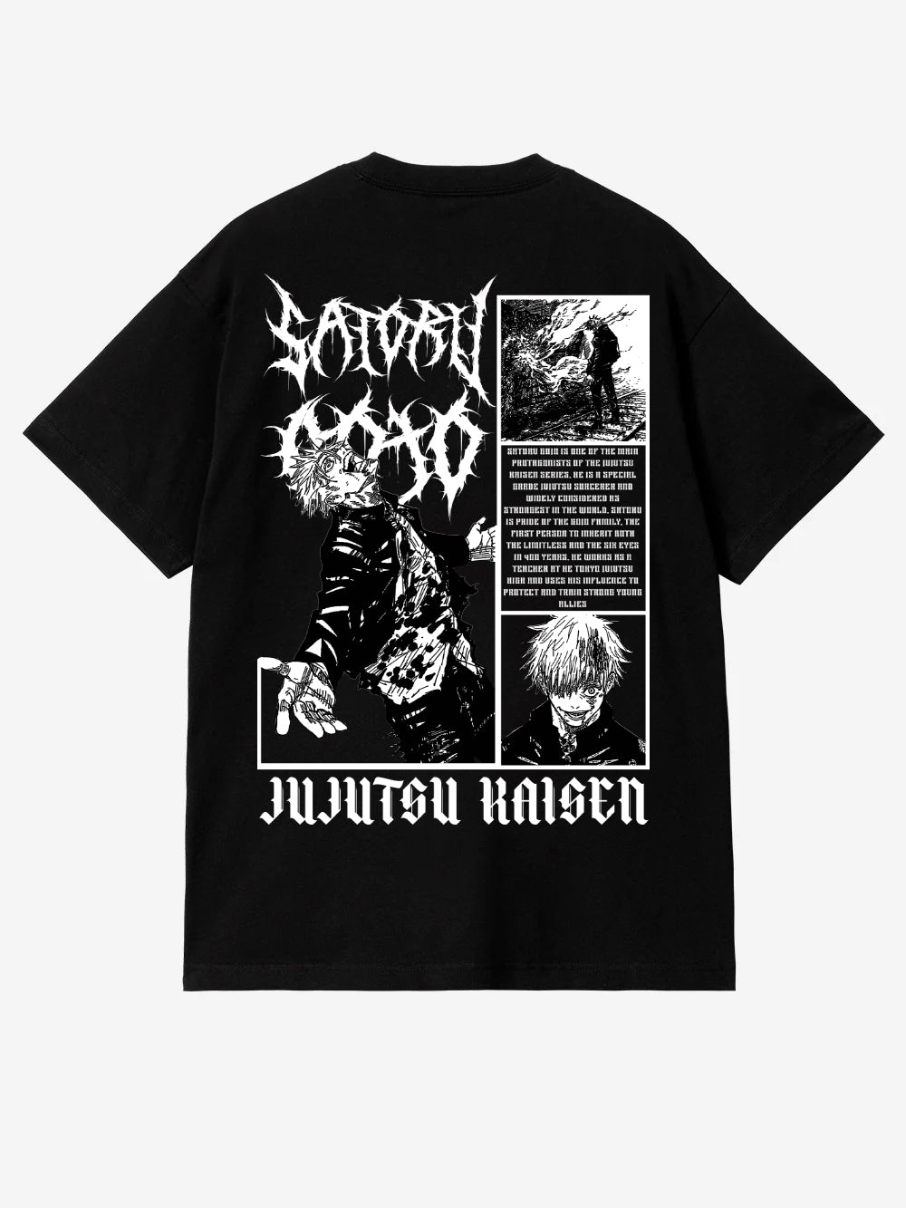 Satoru Gojo Regular Fit T-Shirt - INDIE APES