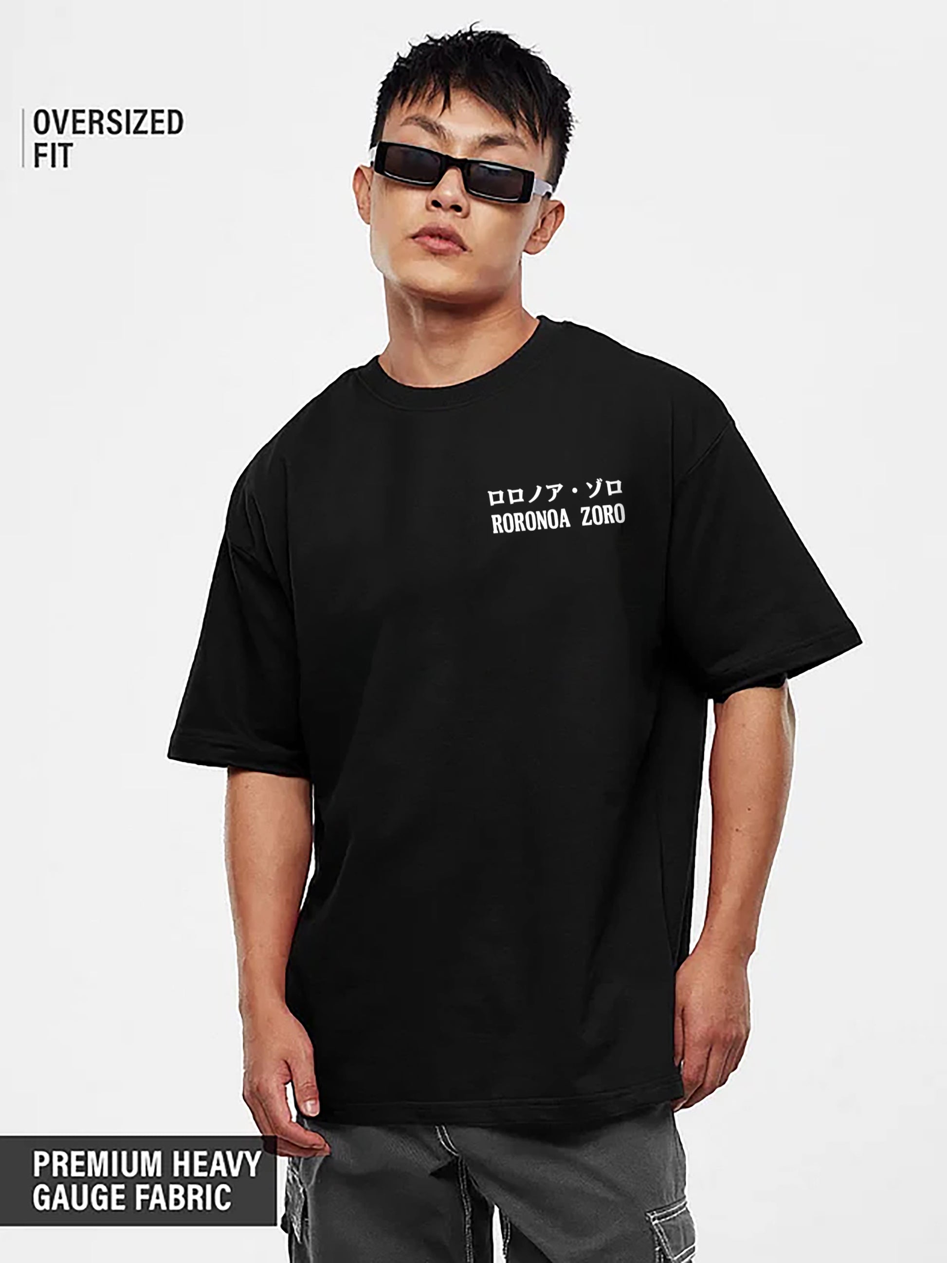 ZORO ONE PIECE OVERSIZED T-SHIRT - INDIE APES