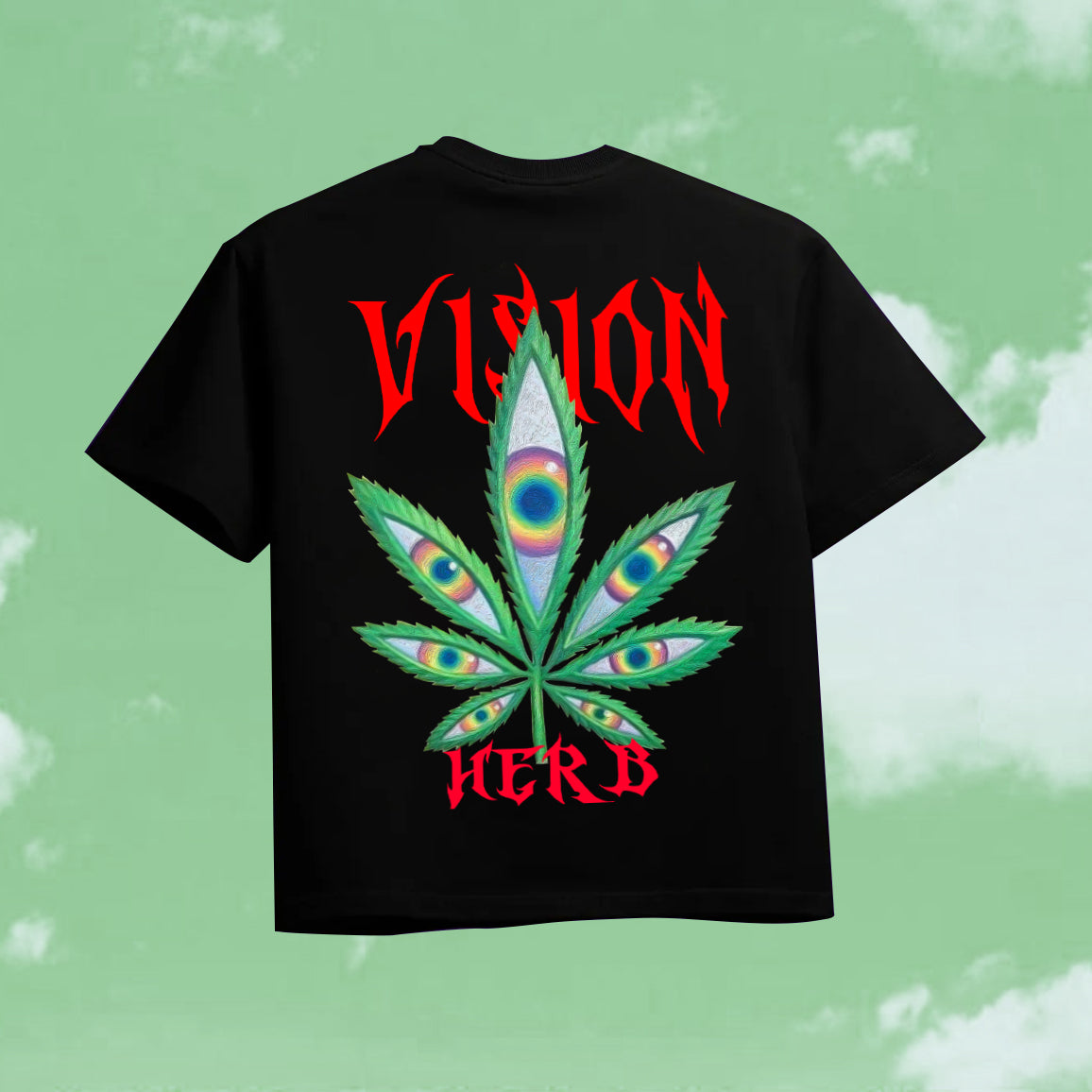 VISION OVERSIZED 240 GSM TSHIRT - INDIE APES