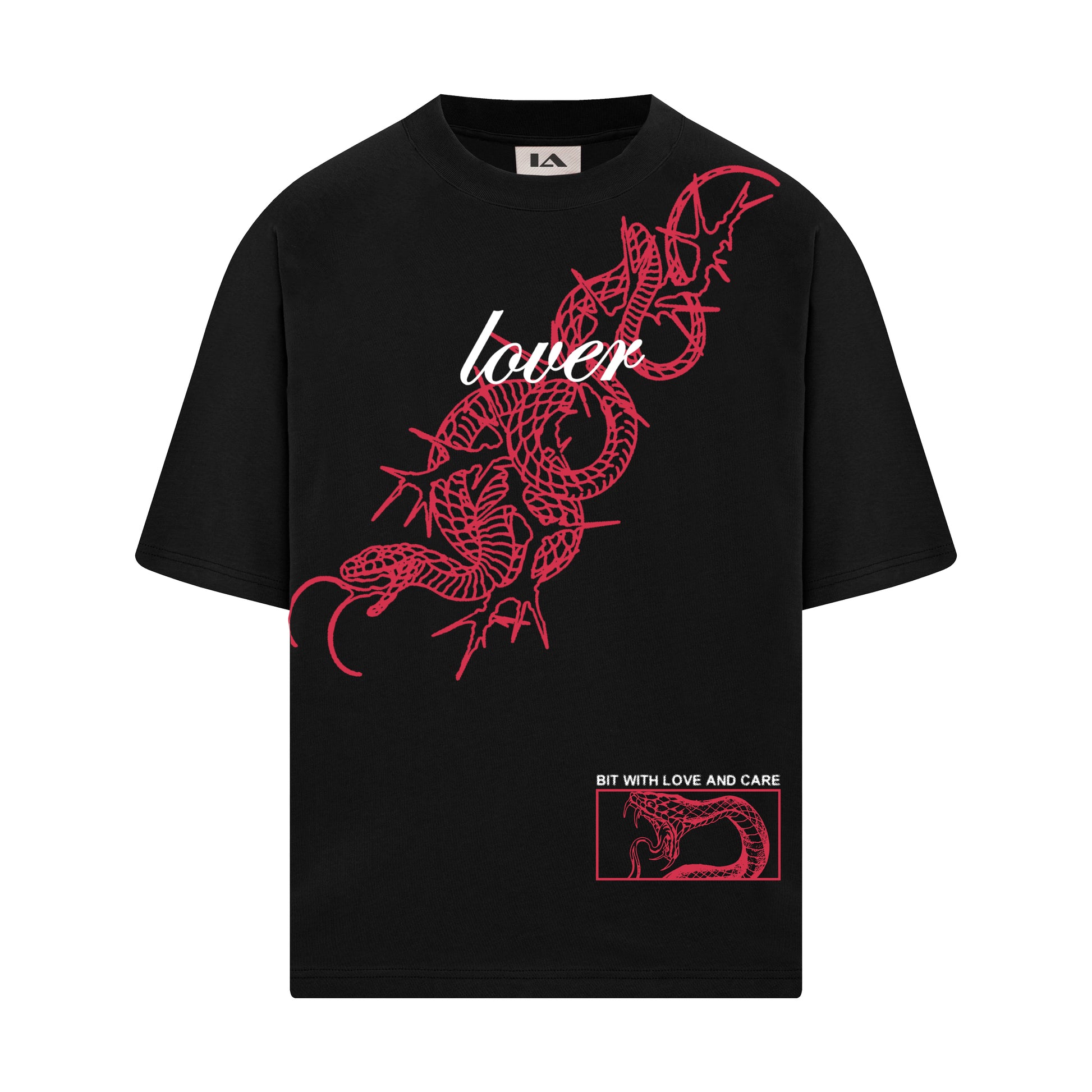 LOVER SERPENTI OVERSIZED TSHIRT - INDIE APES